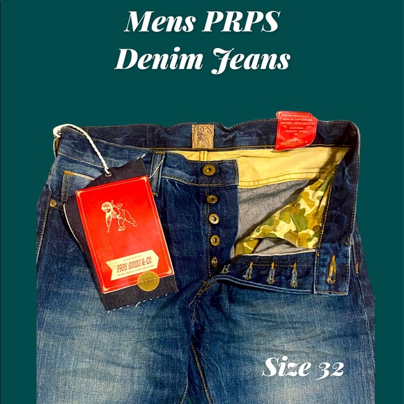 Mens PRPS Denim Jeans - Picture 1 of 2
